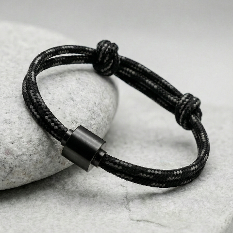 Jubilee Herenarmband in black edition
